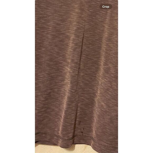 Eddie Bauer Men’s Brown Shirt M Active Long Sleeve Contour Performance Henley - Picture 8 of 8